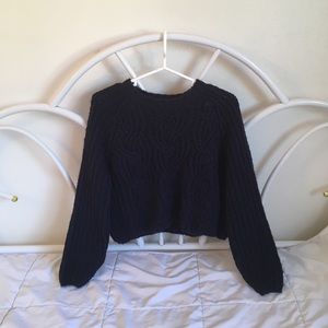 URBAN OUTFITTERS blue sweater